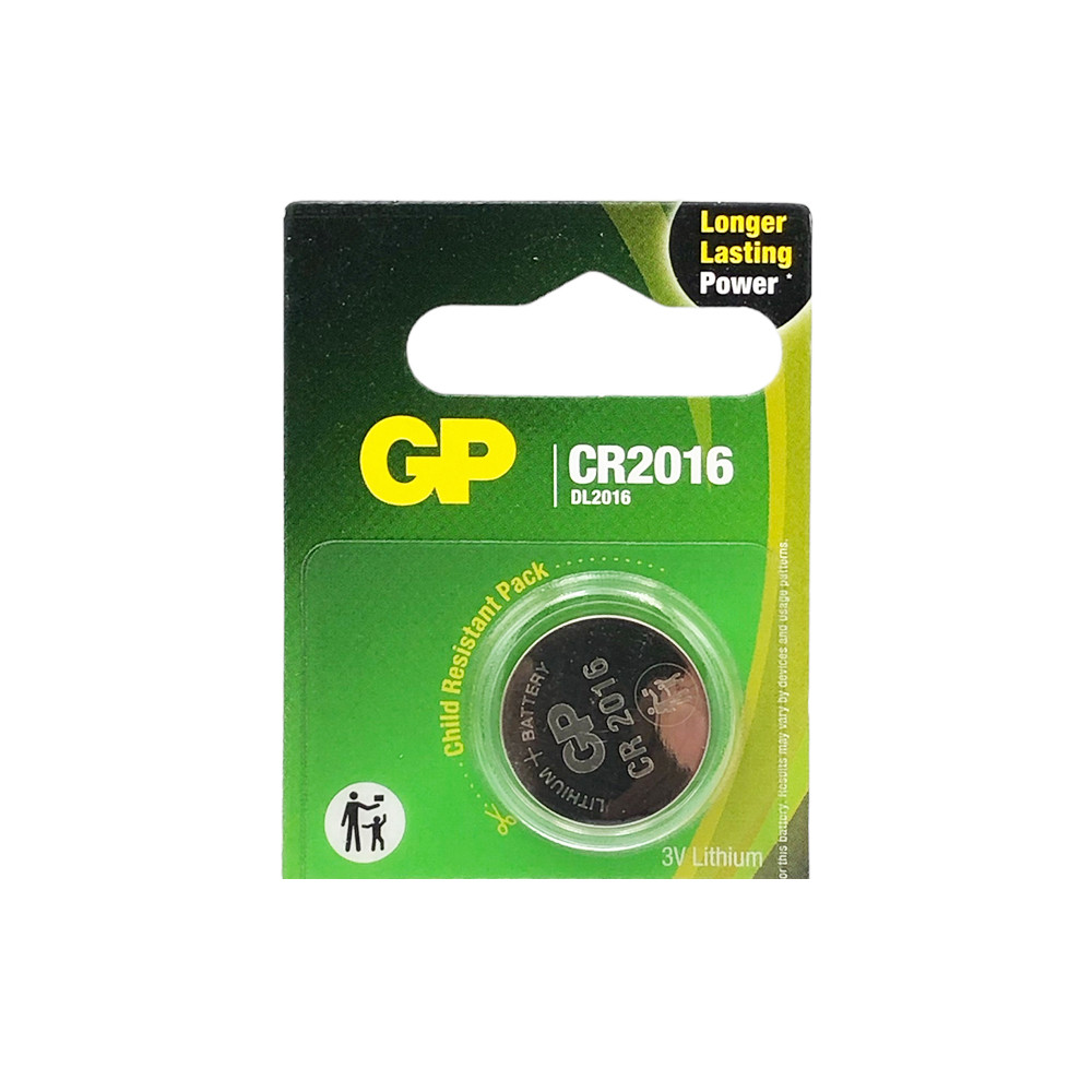 Батарейка CR2016 GP Lithium (3v) 1шт.
