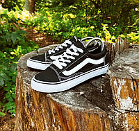 Мужские кеды в стиле Vans Old Skool черные