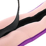 Обтяжувачі-манжети для рук із фіксацією на великому пальці 2х1 кг Zelart FI-1965-2, фото 7