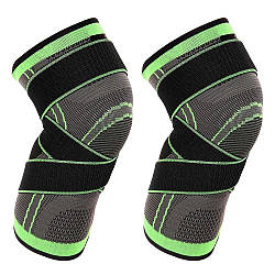 Комплект 2шт Бандаж колінного суглоба KNEE SUPPORT WN-26, Розмір XL / Фіксатор колінного суглоба