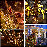 Гірлянда Lezonic 220 LED Fairy Lights Outdoor Power, 8 м/8 режимів, ПВХ Fairy Lights з дистанційним упрв, фото 2