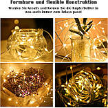 Гірлянда Lezonic 220 LED Fairy Lights Outdoor Power, 8 м/8 режимів, ПВХ Fairy Lights з дистанційним упрв, фото 5