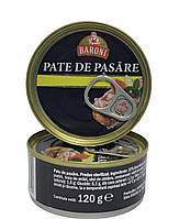 Паштет куриный Baroni Pate de Pasare,120g