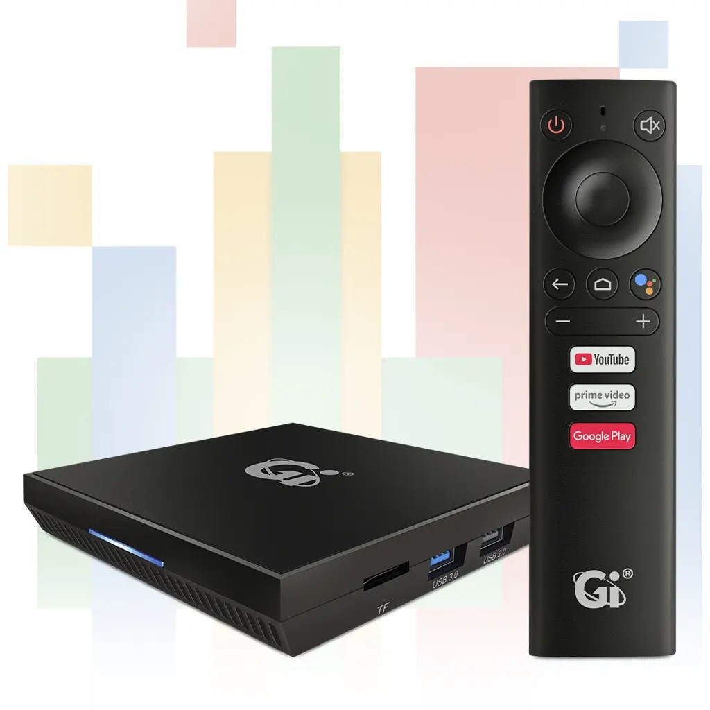 GI Premier KM6 Classic Android TV 10 2/16GB WI FI 2.4G/5G