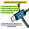 Кабель для зарядки смартфона 100W 5А Pd type-c на type-c дата кабель швидкісний тайп сі 100вт в обмотці Baseus, фото 4