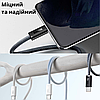 Кабель для зарядки смартфона 100W 5А Pd type-c на type-c дата кабель швидкісний тайп сі 100вт в обмотці Baseus, фото 9