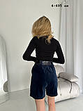 Вельветові шорти жіночі 4-695 ан, фото 6