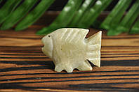 Статуетка рибка з натурального каменю онікс, 5.5 см