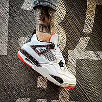 Чоловічі Кросівки Nike Air Jordan 4 Retro Fight Nostalgia / Найк Аїр Джордан 4 Ретро Файт Ностальгія