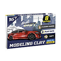 Пластилин Yes Drift King 8 цветов 160 г