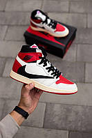 Чоловічі Кросівки Nike Air Jordan Travis Scott High OG Heritage / Найк Аїр Джордан Тревіс Скот