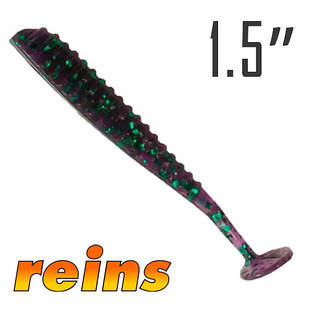 Aji Ringer Shad  1.5'' (38 мм) 15 шт/уп. Силікон Reins col. 012 Junebug