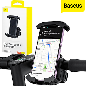 Вело-Мото тримач Baseus QuickGo Series Bike Phone Mount | 5.7-7.2" | C40561500113-00 Black