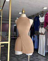 Женский костюм кофточка + шорты Ткань: плотная и качественная креп жатка