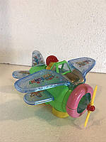 Літак світло-музичний(1145735) на батарейках, їздить, в кор. 23/23/13,5см