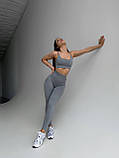 Сірі жіночі лосини "Profitness", фото 3