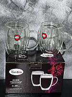Набір чашок із подвійними стінками Con Brio СВ-8630-2 2*300мл