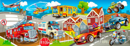 Фотошляхи Chameleon Транспортні перегони 100х100 см, фото 1