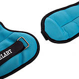 Обтяжувачі-манжети для рук із фіксацією на великому пальці 2х0.5 кг Zelart FI-4245-1, фото 4