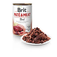 Brit Pate and Meat Dog консерви з яловичиною для собак, 400 г