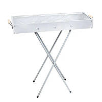 Переносний мангал зі знімною решіткою