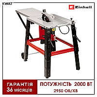 Пила циркулярная настольная 2000 Вт Einhell TC-TS 315 U 2950 об мин Диск 315 мм Регулировка реза