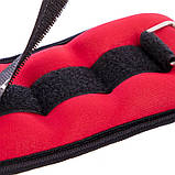 Обтяжувачі-манжети для рук та ніг 2x0.5кг MARATON FI-2858-1, фото 4