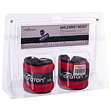 Обтяжувачі-манжети для рук та ніг 2x0.5кг MARATON FI-2858-1, фото 5