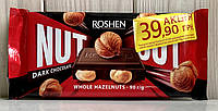 Шоколад Roshen Nut черный с цельным лесным орехом 90г