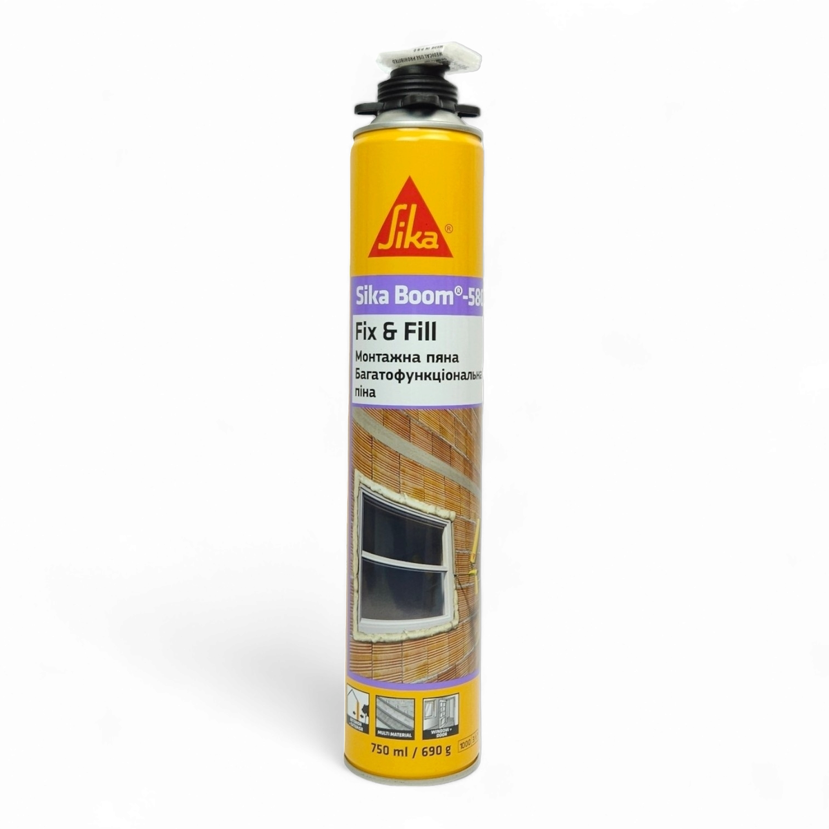 SikaBoom-580 C872 /12x750ML монтажна піна 750 мл
