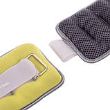 Обтяжувачі-манжети для рук та ніг 2x1.5кг MARATON FI-2858-3, фото 4