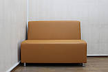 Диван Hit 120 см — для кафе, зон очікування, офісів, ресторанів, барів, солових, холів. Бежевий (Цвет 2205), фото 5