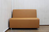 Диван Hit 120 см — для кафе, зон очікування, офісів, ресторанів, барів, солових, холів. Бежевий (Цвет 2205), фото 4