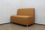 Диван Hit 120 см — для кафе, зон очікування, офісів, ресторанів, барів, солових, холів. Бежевий (Цвет 2205), фото 7