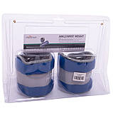 Обтяжувачі-манжети для рук та ніг 2x2кг MARATON FI-2858-4, фото 5