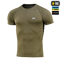 M-TAC ФУТБОЛКА ULTRA LIGHT POLARTEC DARK OLIVE, военная футболка летняя, мужская футболка тактическая олива