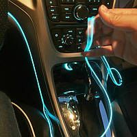 Неон подсветка в авто USB 5 метров