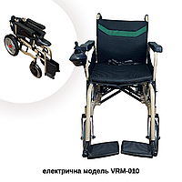 Складний електричний візок для інвалідів до 150кг, Складана позашляхова електрична інвалідна коляска з підвищеною вантажністю