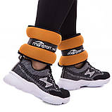 Обтяжувачі-манжети для рук та ніг 2x1кг MARATON FI-3123-2, фото 10