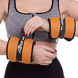 Обтяжувачі-манжети для рук та ніг 2x1кг MARATON FI-3123-2, фото 7