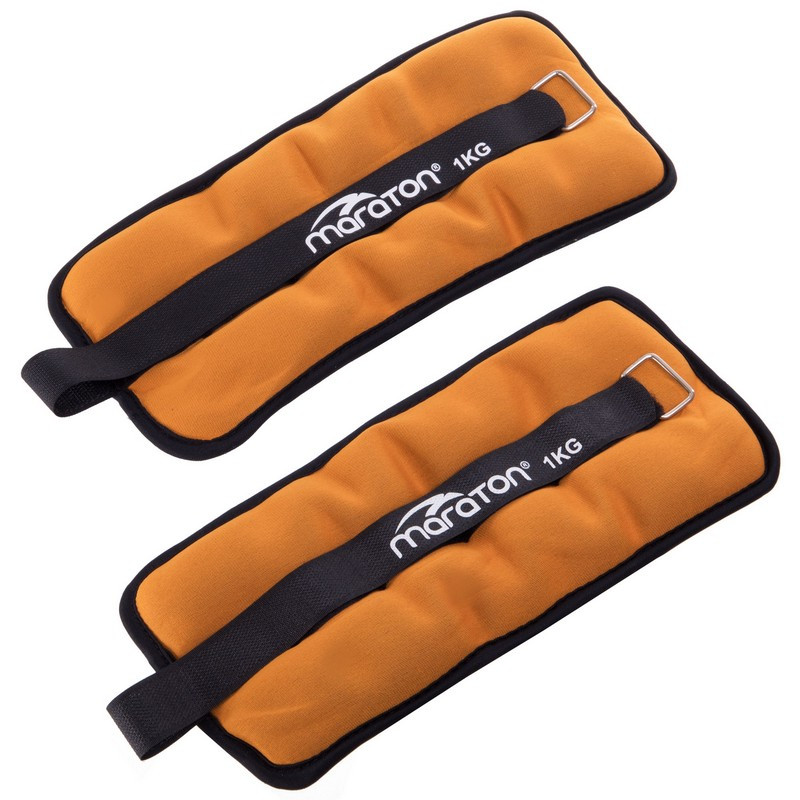 Обтяжувачі-манжети для рук та ніг 2x1кг MARATON FI-3123-2, фото 1