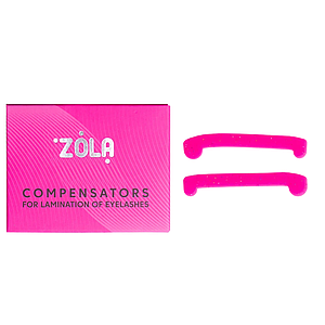 Компенсатори для ламінування вій ZOLA Compensators For Lamination Of Eyelashes, рожеві