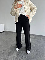Жіночі базові трендові штани із м'якої тканини Арт. 592