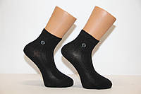 Чоловічі шкарпетки середні стрейчеві в сіточку Montebello Мкр 41-45 чорний сітка