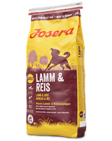 Josera Lamb and Rice 1 кг - сухой корм с ягненком для собак на вагу
