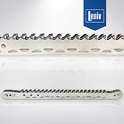 Рамна пила 915*67*1.6 стелітована, пила рамна Leniv по дереву, пила на лісопильну пилораму.