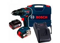 Бесщеточная аккумуляторная дрель-шуруповерт Bosch Professional GSR 18V-50 в L-Case с 2 акб 4 Ah