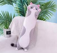 Длинный Кот Батон 70 см, мягкая игрушка-подушка с качественного материала ОПТОМ подушка в виде кота pdf