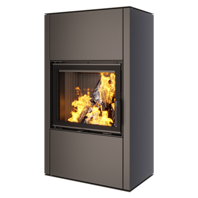 Піч камін SAVEN Vatra XXL 60x50 Black ECO, фото 1