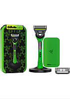 Станок для бритья мужской Gillette Labs Razer Edition с 2 сменными картриджами + магнитная док-станция
